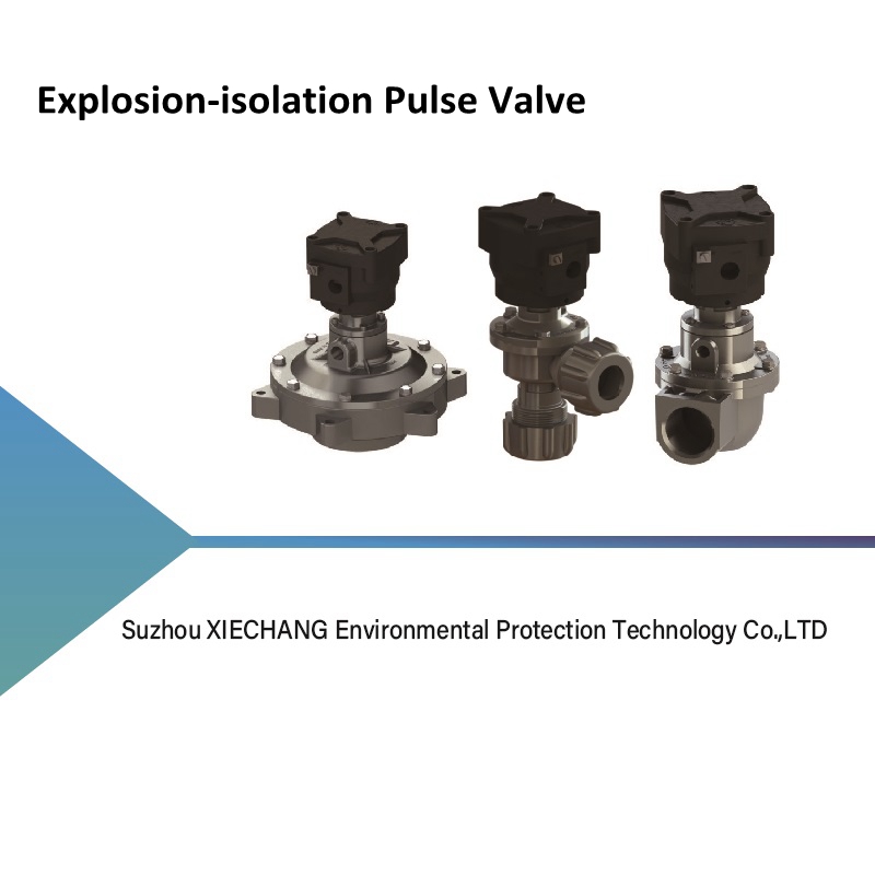 Protieksplozijsko varni impulzni ventili tipa Exdb